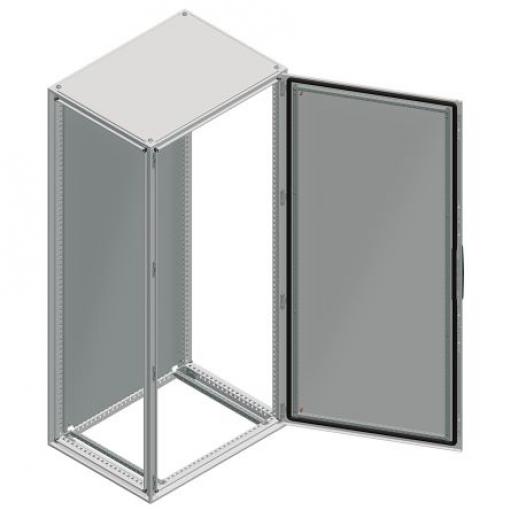 Schneider Electric Stojací skříň, řada: NSYS Šedá 2 Ocel Neprůhledná 1000 mm IP55 400 mm 1800 mm