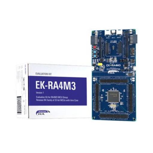 Renesas Electronics Sada pro hodnocení, ARM Cortex, 12bitový ADC RTK7EKA4M3S00001BE, Mikrokontrolér, Vyhodnocovací sada