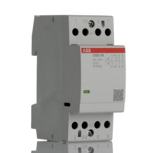 ABB Stykač napětí ve vinutí 230V, 240 V 4pólový 25 A 400V ac 17.3 kW s 3 NO, 1 NC kontakty 240V Bezpečnost, rozsah: ESB