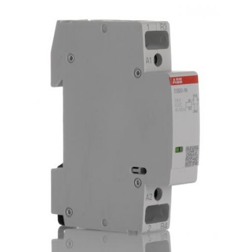 ABB Stykač napětí ve vinutí 230V ac 2pólový 20 A 250V 4.6 kW s 1 NO/1 NC kontakty 230V ac Bezpečnost, rozsah: ESB 2P