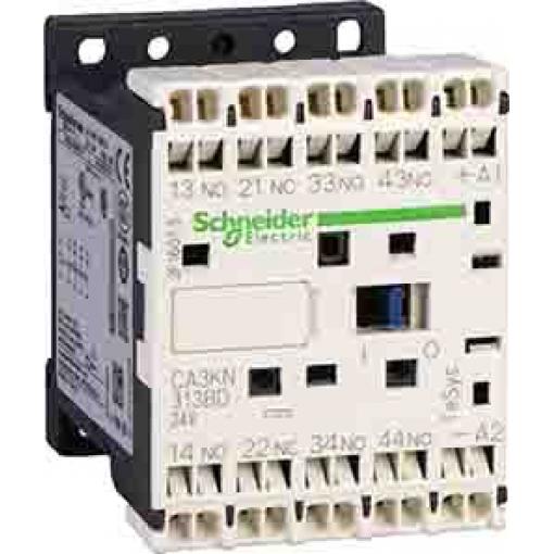 Schneider Electric Řídicí relé, rozsah: TeSys 2 NO/2 NC a hodnotami FLC motoru 110A 5mA 1.8 W 110V dc