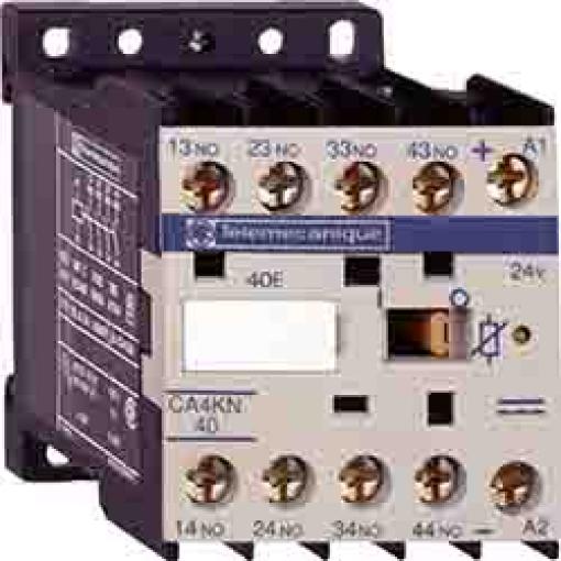 Schneider Electric Řídicí relé, rozsah: TeSyS CA 3 NO, 2 NC a hodnotami FLC motoru 10A 5mA 0.07 kW 24V ac