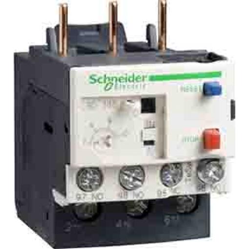 Schneider Electric Relé teplotního přetížení, rozsah: TeSyS LR 1 NO/1 NC s resetováním tlačítkem resetováním a hodnotami