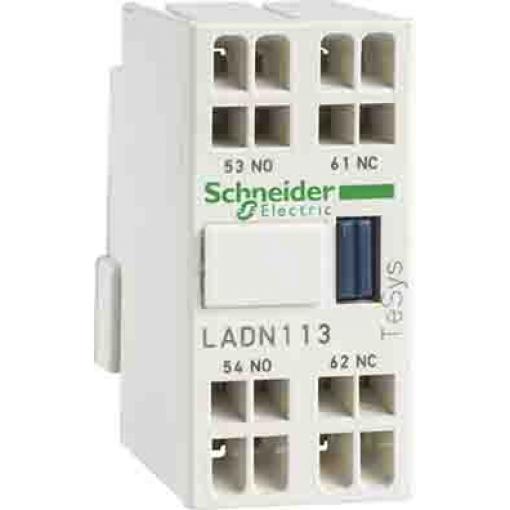Schneider Electric Blok pomocných kontaktů 2 NC 2 Lišta DIN, rozsah: TeSyS D s S pružinou 6 A 690V