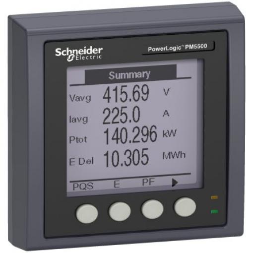 Elektroměr, řada: PM5000, výška výřezu: 96 mm, šířka výřezu: 96 mm Schneider Electric