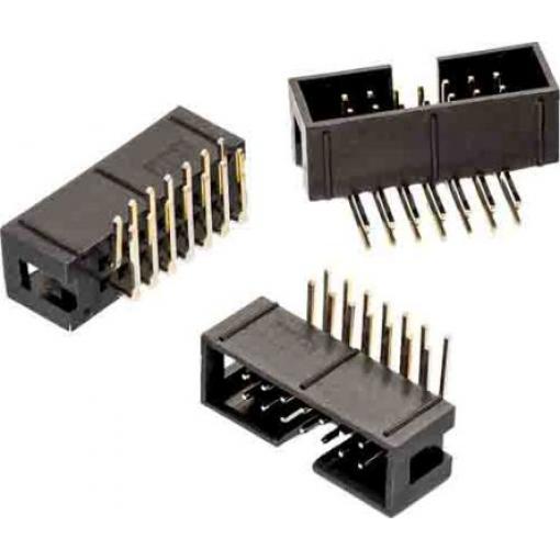 Wurth Elektronik Konektor PCB, řada: WR-BHD, Vodič-deska, počet kontaktů: 40, počet řad: 2, rozteč: 2.54 mm, orientace