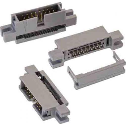 Wurth Elektronik Konektor IDC, řada: WR-BHD Vnější, rozteč: 2.54 mm, počet kontaktů: 40, počet řad: 2, Kabel, IDC,