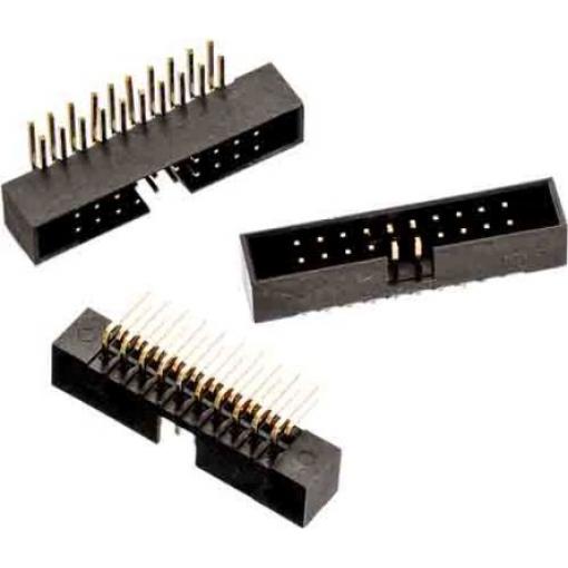 Wurth Elektronik Konektor PCB, řada: WR-BHD, Vodič-deska, počet kontaktů: 40, počet řad: 2, rozteč: 2 mm, orientace
