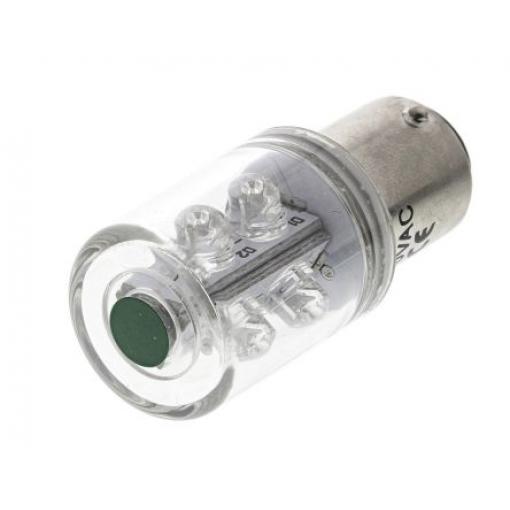 RS PRO LED žárovka, Zelená