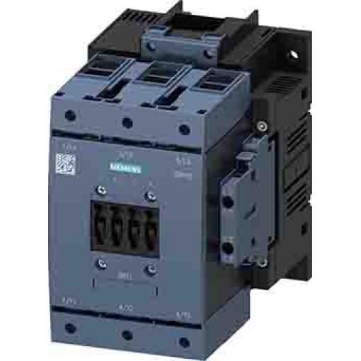 Siemens 2 NO, 2 NC Stykač napětí ve vinutí 23V ac/dc, 26 V ac/dc 3pólový 115 A 55 kW s 2 NO/2 NC kontakty Reverzační