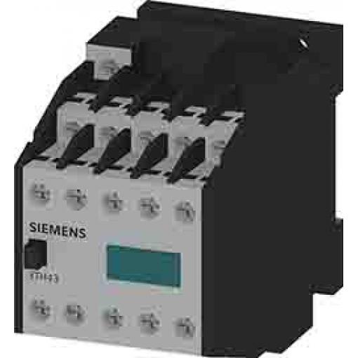 Siemens Relé stykače napětí ve vinutí 220V ac, 264 V ac ±1,0 %pólový 6 A 888V s 6 NO, 4 NC kontakty 888V Reverzační,