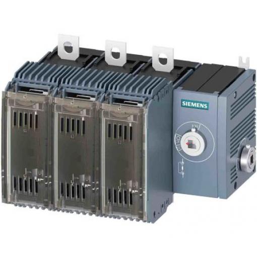 Siemens Pojistka odpojovač spínače, řada: 3KF 3pólový 160 A velikost pojistky NH00, NH000