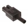 Bulgin Konektor IEC C15, orientace těla: Rovný, Kabel Vnější, 250 V 10A