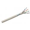 RS PRO Cat6a Ethernetové kabely, Bílá, Nízko dýmivý bezhalogenový, A: Pevný, 300 V 500 m, B: Pevný, typ pláště: Stíněné