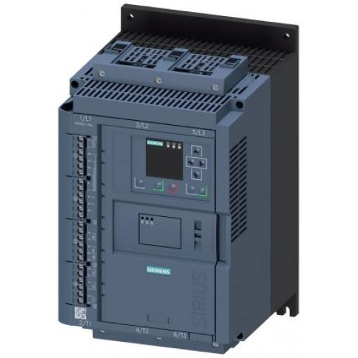 Siemens Startér DOL, rozsah: 3RW55 7.5 kW 93A 480V ac 3pólový 3fázový IP20