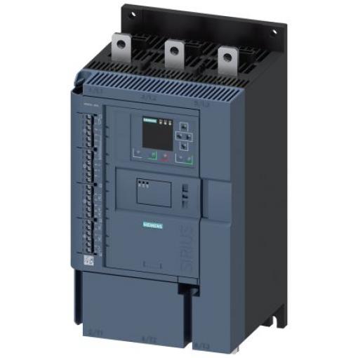 Siemens Startér DOL, rozsah: 3RW55 7.5 kW 250A 480V ac 3pólový 3fázový IP20