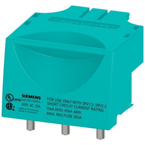 Siemens, Připojovací zástrčka, pro použití s: Velikost jističe S0, rozsah: 3RV