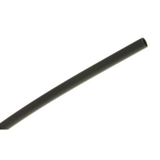RS PRO Teplem smrštitelné bužírky průměr 3.2 mm Černá smršťovací poměr 2:1 Polyolefin 1.2m