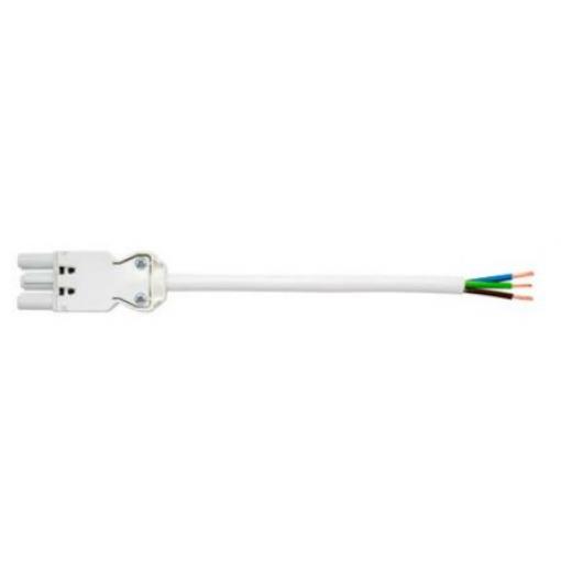 STEGO Konektor pro osvětlení, řada: LED 121/122 Kabel Vnitřní Přípojka, délka kabelu: 4 m, IP20 barva Bílá, počet cest: