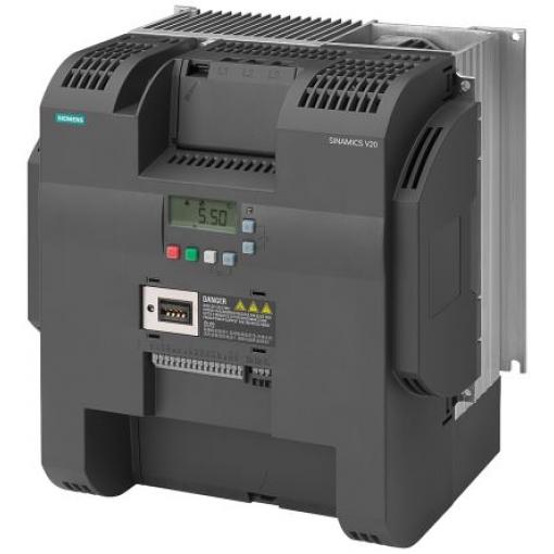 Měnič kmitočtu, řada: SINAMICS V20 30 kW 3 550Hz 240 V IP20 Siemens 7.5 A