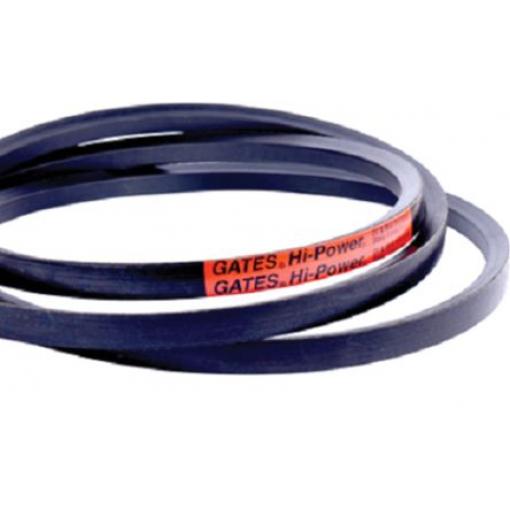 Hnací řemen Z Gates 505 mm, délka: 485 mm Z19 HI-POWER, Pryž 60 °C -30 °C, řada: Hi-Power