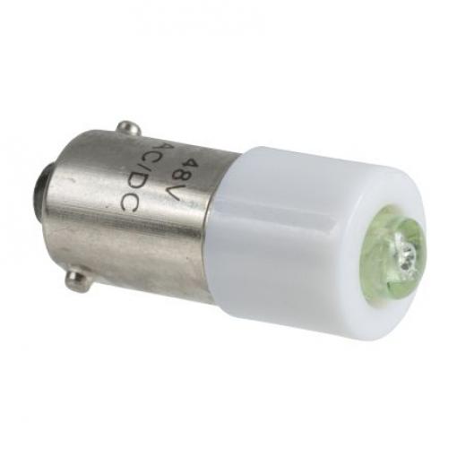 Schneider Electric LED indikátor barva světla Zelená, objímka žárovky: BA9