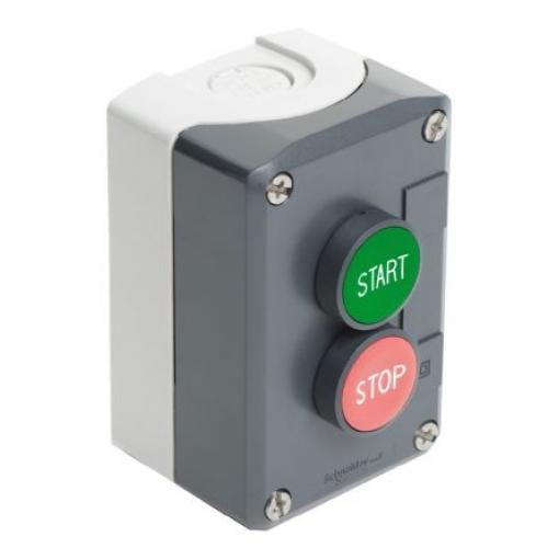 Schneider Electric IP66, počet výřezů: 2 START/STOP