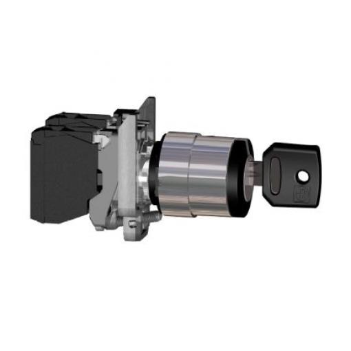 Schneider Electric Spínač s klíčem IP65 1 NO 2 pozic 60 °C 455 -20 °C