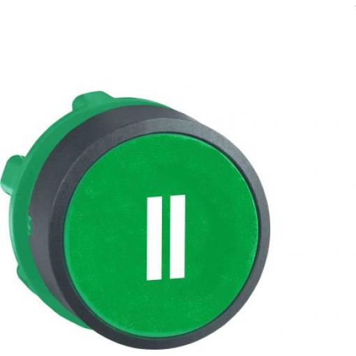 Schneider Electric Hlava tlačítka, řada: Harmony Zelená Vratná pružina, průměr výřezu: 22 mm IP66, IP67, IP69K