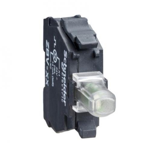 Schneider Electric Blok světel, řada: Harmony Blok světel 24V Šroubová svorka barva Bílá LED