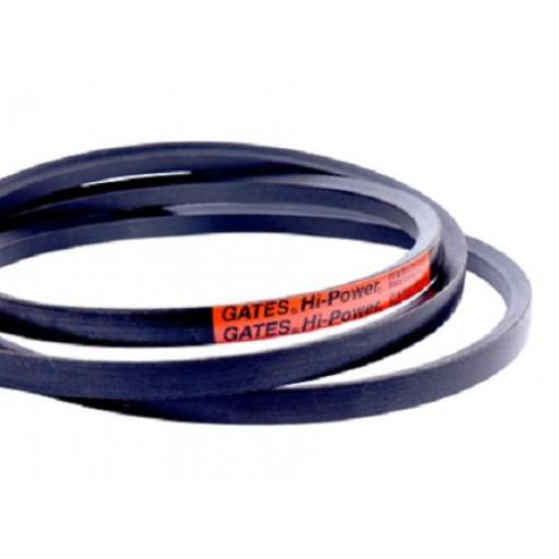 Hnací řemen Z Gates 520 mm, délka: 500 mm Z19.5 HI-POWER, Pryž 60 °C -30 °C, řada: Hi-Power