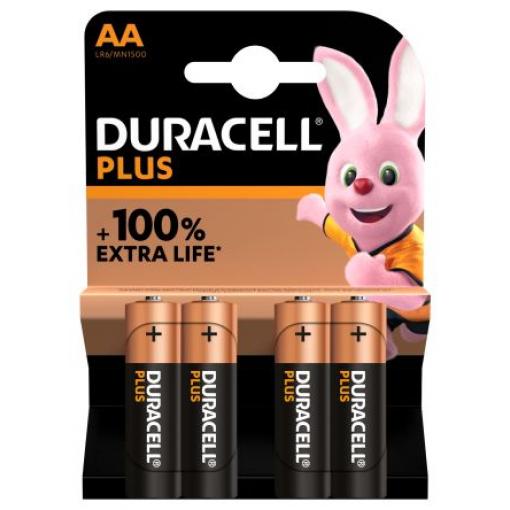 Baterie AA Alkalické LR6 1.5 V 3.01 Ah Duracell Plus Power Duracell