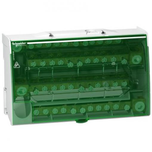 Schneider Electric Distribuční blok, počet cest: 12, 230V 160A Bílá