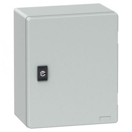 Schneider Electric Nástěnná krabice, řada: PanelSeT IP66 Polyester vyztužený skelnými vlákny Šedá 255 mm 308 mm 160 mm