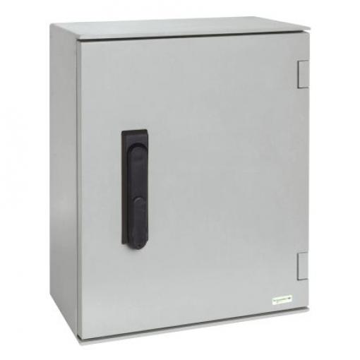 Schneider Electric Nástěnná krabice, řada: PanelSeT IP66 Polyester vyztužený skelnými vlákny Šedá 330 mm 430 mm 200 mm
