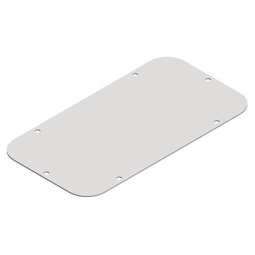 Schneider Electric Průchozí deska, délka: 245 mm Epoxidový polyesterový prášek x 245 mm Příslušenství skříně, Těsnění: