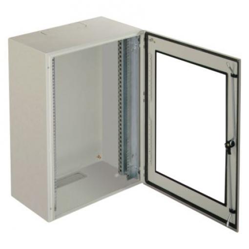Schneider Electric Pouzdro, řada: Spacial IP66 barva Šedá IK08 Ocel 500 mm 600 mm