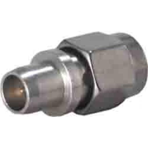 Huber+Suhner Adaptér RF, orientace těla: Rovný, 50 Ω, 18GHz, 9 GHz Vnější, typ kabelu: Koaxiální Vnější, obklad těla: