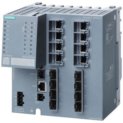 Ethernetový přepínač 8portový Siemens Řízený