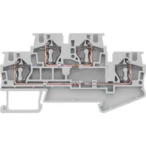 Siemens Svorkovnice pro montáž na lištu DIN 8WH2020-0AG00, řada: 8WH, 500 V Šedá 0.5 to 4 mm² 2 S pružinou