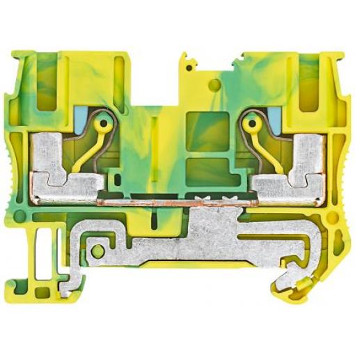 Siemens Svorkovnice pro montáž na lištu DIN 8WH6000-0CH07, řada: 8WH Žlutá, Zelená 6 mm² 1 zásuvný modul