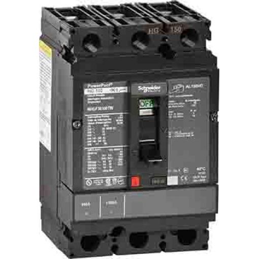 Schneider Electric Jistič s lisovaným pouzdrem, rozsah: PowerPacT 3pólový 100 A vypínací výkon 65 kA, rozsah: PowerPact