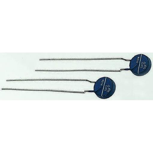 Termistor AEC-Q200 450 mΩ PTC Ochrana proti zkratu, Nadproud 21 mm 10 s EPCOS 17.5 mm 3.5 mm