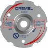 Řezný kotouč, řada: DSM600 Karbid křemíku 77 mm, tloušťka: 1 mm Dremel Hrubé