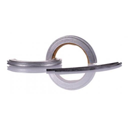 Těsnicí kroužek, Filc s prvky z hliníku a nitrilové gumy 14 mm silná 85 mm (vnitřní prům.) 157.5 mm OD SKF