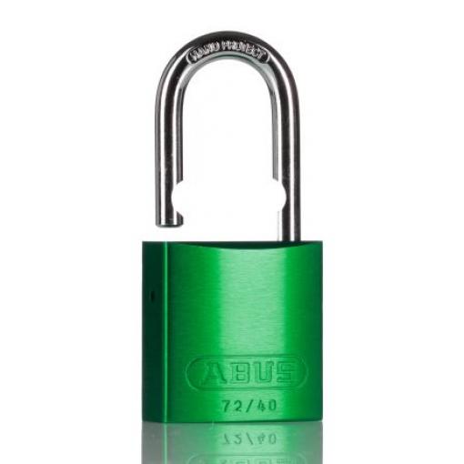 ABUS Visací zámek S klíčem Stejné klíčování Odolnost vůči povětrnostním vlivům, Hliník Vnitřní, Venkovní 6 mm třmen,