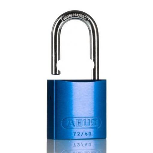 ABUS Visací zámek S klíčem Stejné klíčování Odolnost vůči povětrnostním vlivům, Hliník Venkovní, Vnitřní 6 mm třmen,