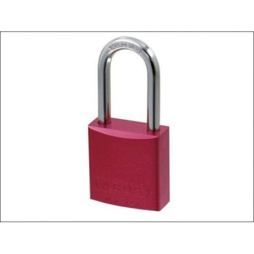 ABUS Visací zámek S klíčem Stejné klíčování Odolnost vůči povětrnostním vlivům, Hliník Vnitřní, Venkovní 6 mm třmen,