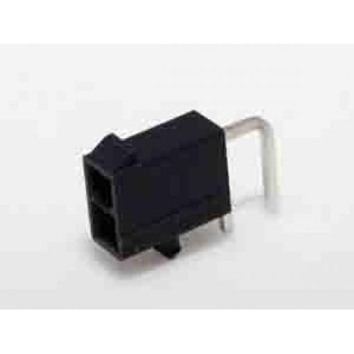 Molex Konektor PCB, řada: 172448, Deska-kabel, počet kontaktů: 2, počet řad: 2, rozteč: 4.2 mm, orientace těla: Pravý