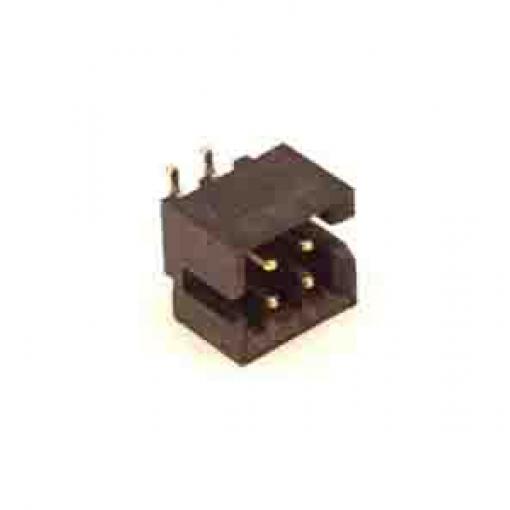 Molex Konektor PCB, řada: 87832, Milli-Grid, počet kontaktů: 4, počet řad: 2, rozteč: 2 mm, orientace těla: Svislé,
